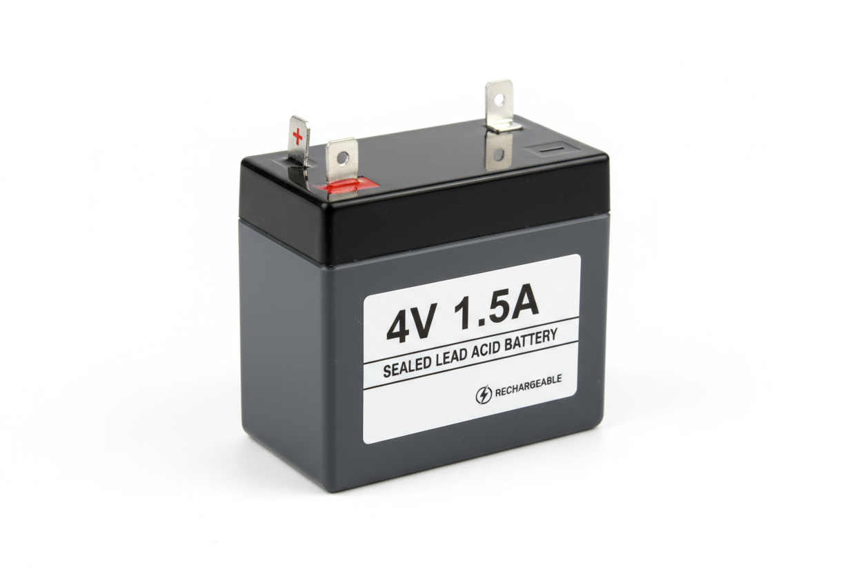 4V - 1.5A LEAD ACID BATTERY