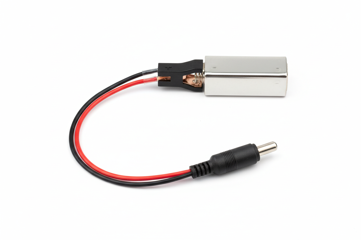 9V HW SNAP WITH DC PIN