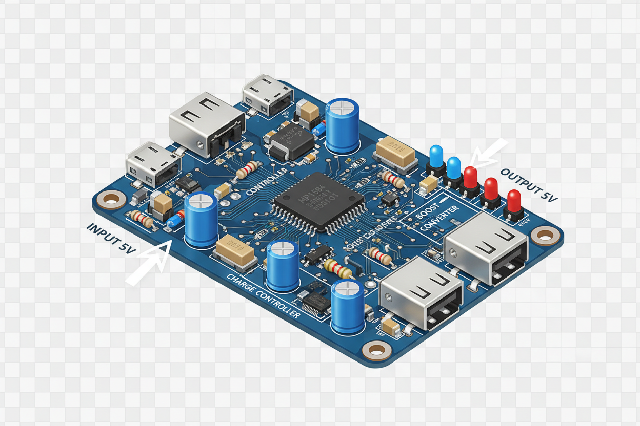 POWERBANK MODULE OR 5V CHARGING MODULE
