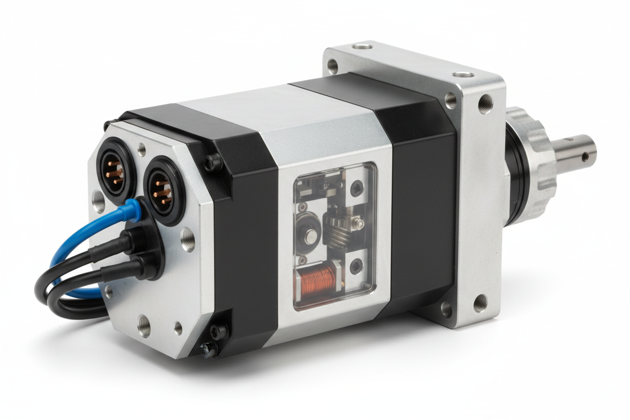 SERVO MOTOR REALISTIC IMAGE