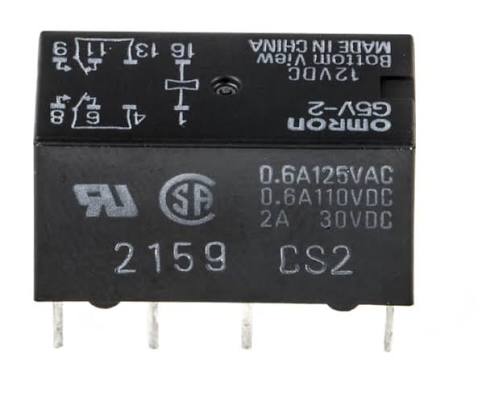 DPDT RELAY  12V
