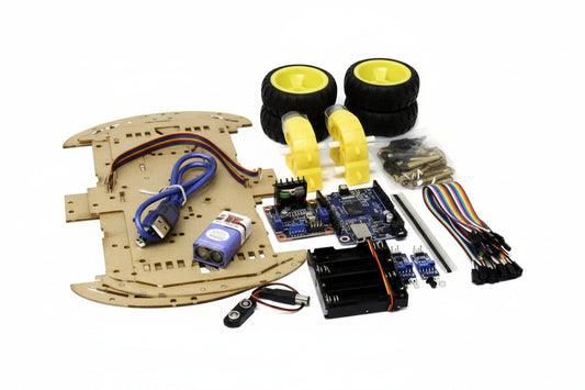 LINE FOLLOWER ROBOT ARDUINO BASED