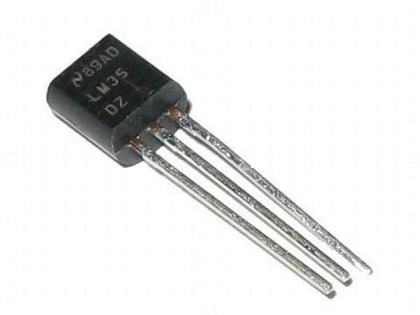 Temperature sensor module LM35