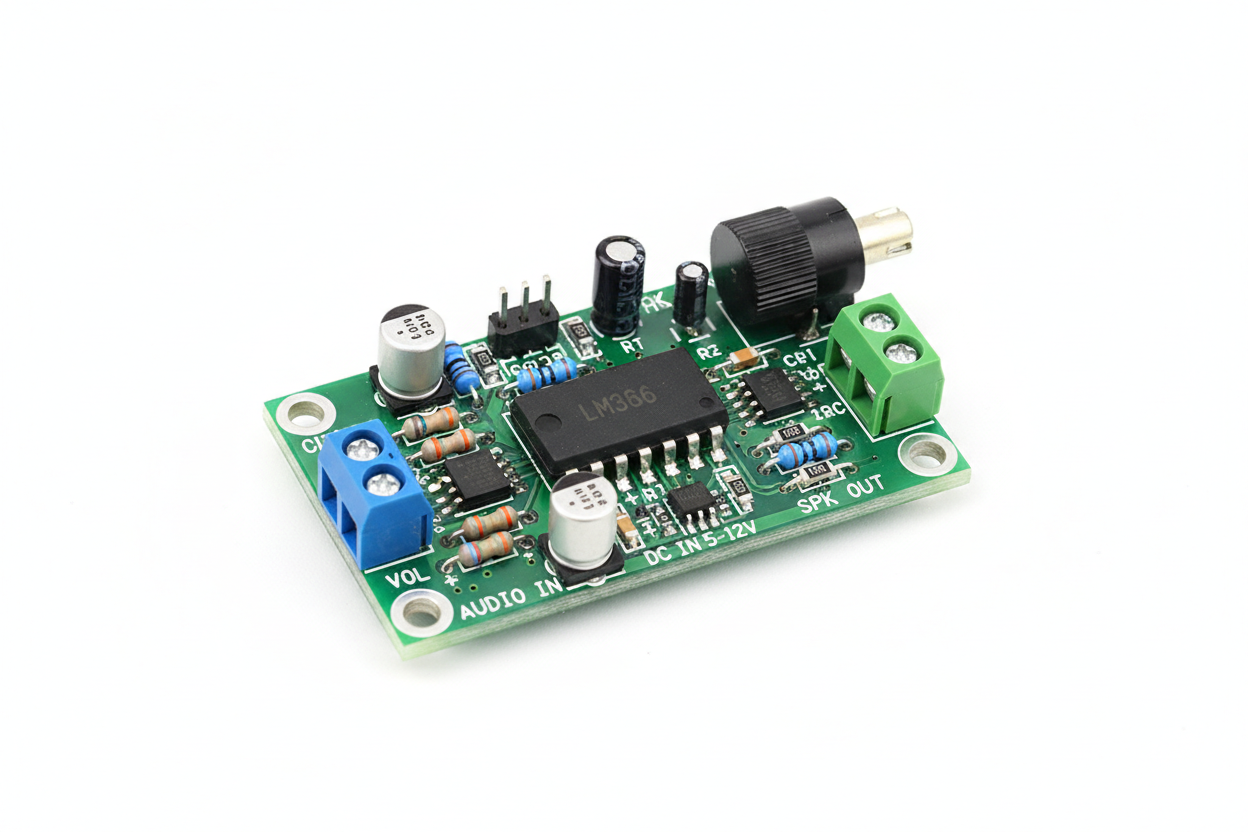 LM386 – Low Power Audio Amplifier (0.5W) AMPLIFIER NOT IC